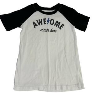 Revolution Awesome Raglan T Shirt Size Medium 8/10 Boys Short Sleeves